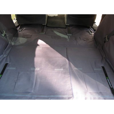 Чехол багажника Maxi для Toyota Sienna (2010-) (чёрный, серый)
